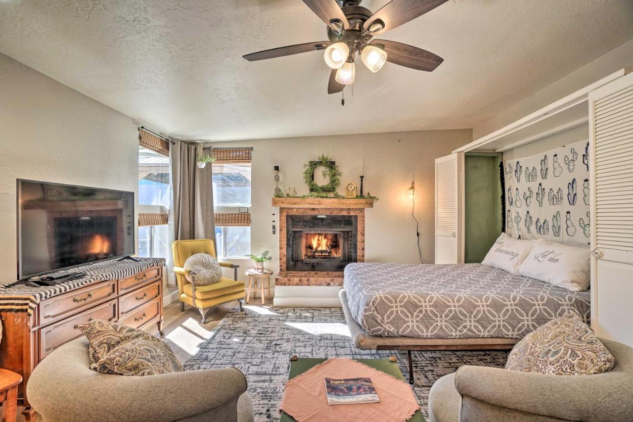 Central Williams Studio With Fireplace On Route 66! Διαμέρισμα Εξωτερικό φωτογραφία